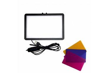 Портативная светодиодная LED панель Mobicent RAG-1 с 4 цветными фильтрами 1539₽