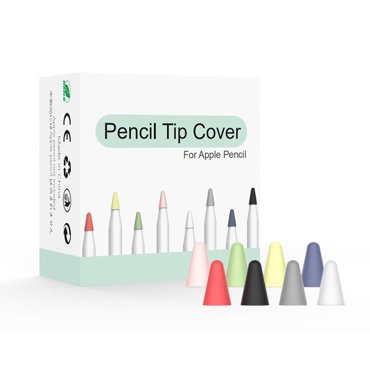 Износостойкие чехлы для наконечника стилуса Apple Pencil Pencil 2 - 8 шт разноцветные 521₽