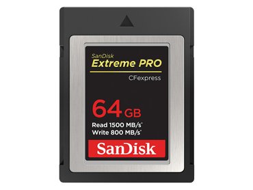 Карта памяти SanDisk 64GB Extreme PRO CFexpress B SDCFE-064G-GN4NN 16990₽