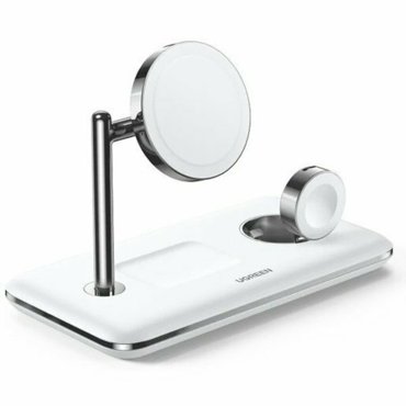 Беспроводное зарядное устройство 3-в-1 uGreen CD278 90326 3-in-1 Wireless Charger белый 16350₽