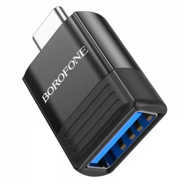Переходник Borofone BV18B USB-Type-C универсальный 248₽