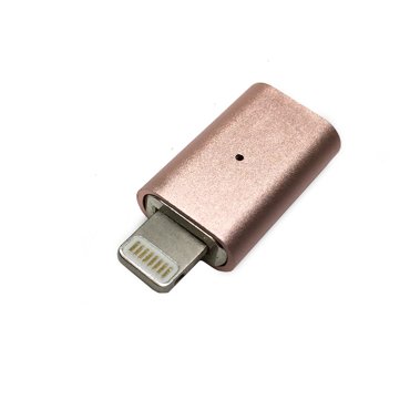 Переходник Espada lightning 8 pin male to lightning female для iPhoneiPodiPad Rose Gold 299₽