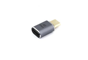 Переходник USB 4 Type C мама-папа прямой 360₽