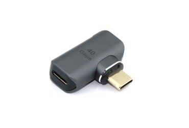 Переходник USB 4 Type C мама-папа угловой с магнитным разъёмом тип 1 890₽