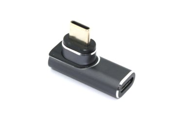 Переходник USB 4 Type C мама-папа угловой с магнитным разъёмом тип 2 840₽