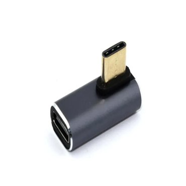 Переходник USB 4 Type C мама-папа угловой тип 1 480₽
