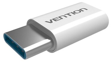 Переходник Vention USB Type C MUSB 20 micro B 5pin F белый VAS-S10-W 289₽