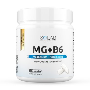 Магний В6 SOLAB цитрат магния с витамином В6 капсулы 240 шт 799₽