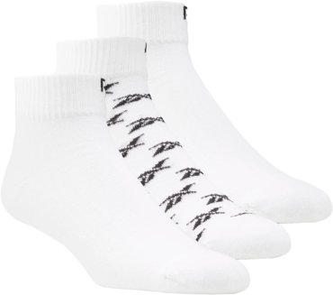Комплект носков Reebok Cl Fo Ankle Sock 3P 40-42 белый 1079₽
