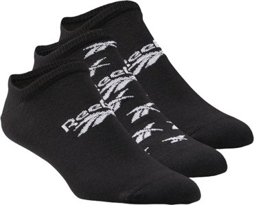 Комплект носков Reebok Cl Fo Invisible Sock 37-39 черный 1199₽