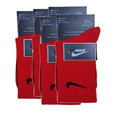 Комплект носков женских Nike NIKE-A-6_5-Red красных one size 1290₽
