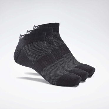Носки унисекс Reebok Te Low Cut Sock 3P черные 37-39 RU 1079₽