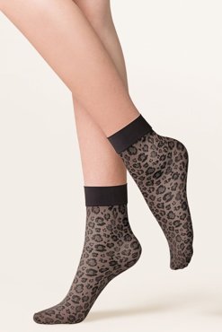 Носки женские Gabriella 68641-17 коричневые one size 1240₽