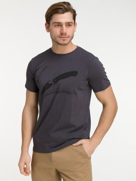 Футболка мужская BEARS GEAR Ф10100906 черная 2XL 1700₽