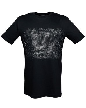 Футболка мужская BEARS GEAR regularprintm черная m 2000₽