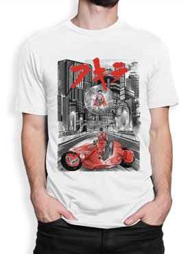 Футболка мужская Design Heroes Аниме Акира белая XL 1495₽