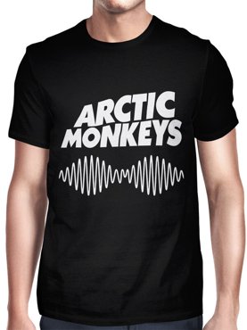 Футболка мужская Design Heroes Arctic Monkeys черная M 1695₽