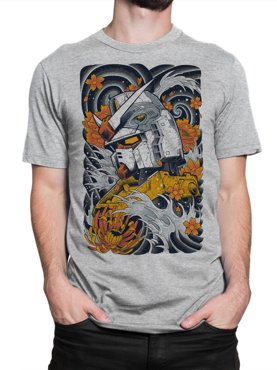 Футболка мужская Design Heroes Гандам серая 3XL 1495₽