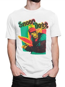 Футболка мужская Design Heroes Снуп Догг белая XL 1495₽