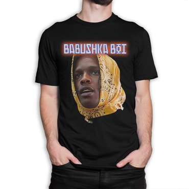 Футболка мужская DS Apparel ASAP Rocky Babushka Boi 9899088-2 черная M 1695₽