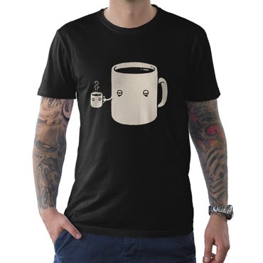 Футболка мужская DS Apparel Чашка Кофе 9899086-2 черная XL 1695₽