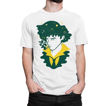 Футболка мужская DS Apparel Ковбой Бибоп - Спайк Шпигель 976368-2 белая XS 1495₽