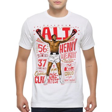 Футболка мужская DS Apparel Мухаммед Али 9899238-2 белая L 1495₽