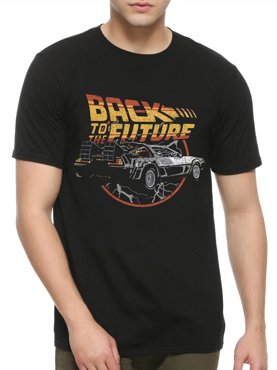 Футболка мужская DS Apparel Назад в Будущее - Машина времени 2 черная S 1695₽