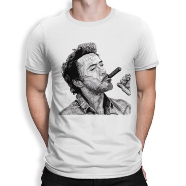 Футболка мужская DS Apparel Роберт Дауни-младший 9899076-2 белая L 1495₽