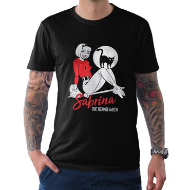Футболка мужская DS Apparel Сабрина - маленькая ведьма 9899036-2 черная XL 1695₽