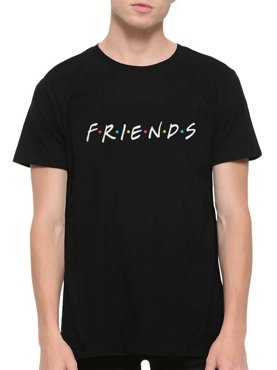 Футболка мужская DS Apparel Сериал Друзья - Friends 41441-2 черная XS 1695₽