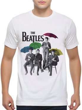 Футболка мужская DS Apparel The Beatles Битлз 709230-2 белая XS 1495₽