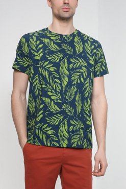 Футболка мужская MARCO DI RADI MDR230312189-005 синяя 2XL 2090₽