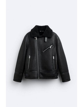 Дубленка мужская ZARA 03548301 черная L 10645₽