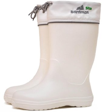 Резиновые сапоги женские NORDMAN -45C Белые 40-41 RU 4103₽