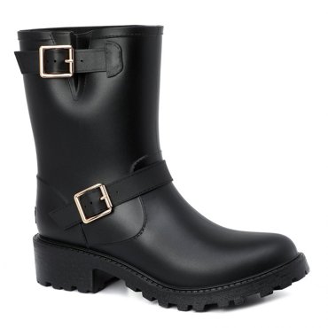 Резиновые полусапоги женские Tendance 257-479 черные 37 EU 2880₽