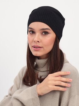 Шапка-чулок женская MOM 1 MOM-5544 черная р56-58 299₽