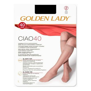 Гольфы женские Golden Lady черные OS 269₽