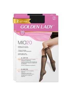 Комплект гольфов женских Golden Lady SNL-476949 черных OS 399₽
