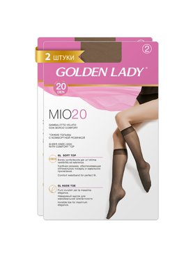 Комплект гольфов женских Golden Lady SNL-476949 коричневых OS 399₽
