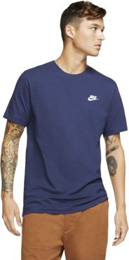 Футболка мужская Nike AR4997 синяя S 3839₽