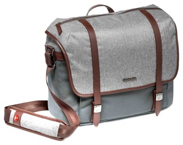 Сумка для фототехники Manfrotto Lifestyle Windsor Messenger M сераякоричневая 20664₽
