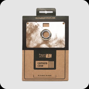 Чехол для фотоаппарата унисекс PaperShoot Tobi коричневый 2390₽