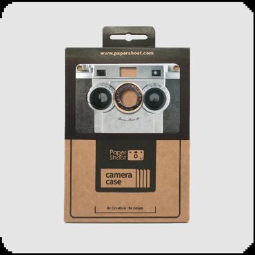 Чехол для фотоаппарата унисекс PaperShoot Vintage 1953 серый 2390₽