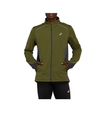 Куртка Asics Lite-Show Winter Jacket smog greengraphite grey S 6595₽