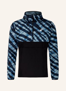 Спортивная ветровка мужская Asics 1001301894 синяя S доставка из-за рубежа 11390₽