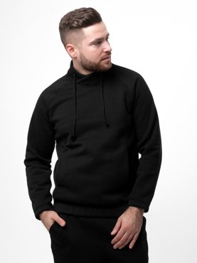 Худи мужское BLACKSI 4341 черное XL 1267₽