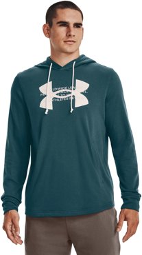 Худи мужское Under Armour UA Rival Terry Logo Hoodie синее 46-48 4199₽