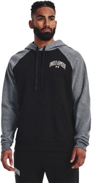 Худи мужская Under Armour UA Rival Fleece Wm Colorblock HD черный XS 4980₽