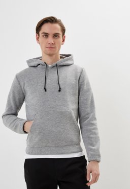 Толстовка мужская BLACKSI 4340 серая 3XL 1521₽